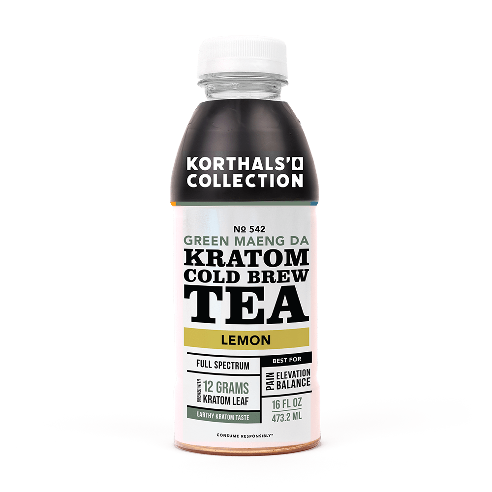 No 542 Kratom Cold Brew Tea Green Maeng Da