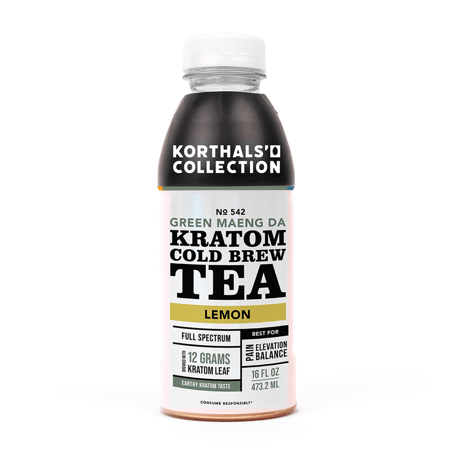 No 542 Kratom Cold Brew Tea Green Maeng Da
