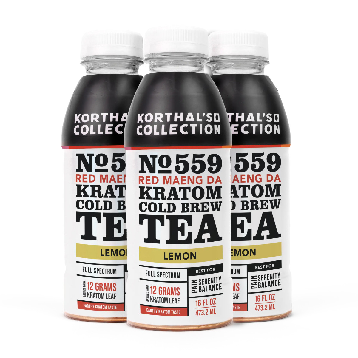 No. 559 Cold Brew Tea Red Maeng Da, 3 Pack - Shop CBD Kratom