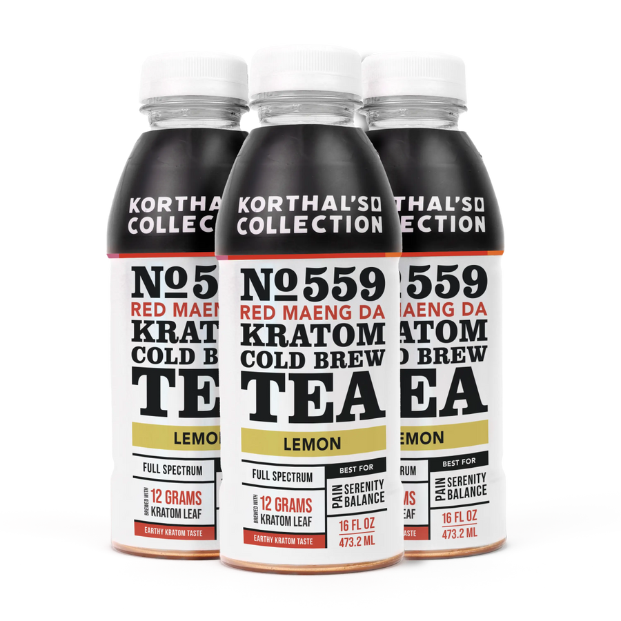 Korthal's Collection No. 559 Cold Brew Tea Red Maeng Da, 3 Pack