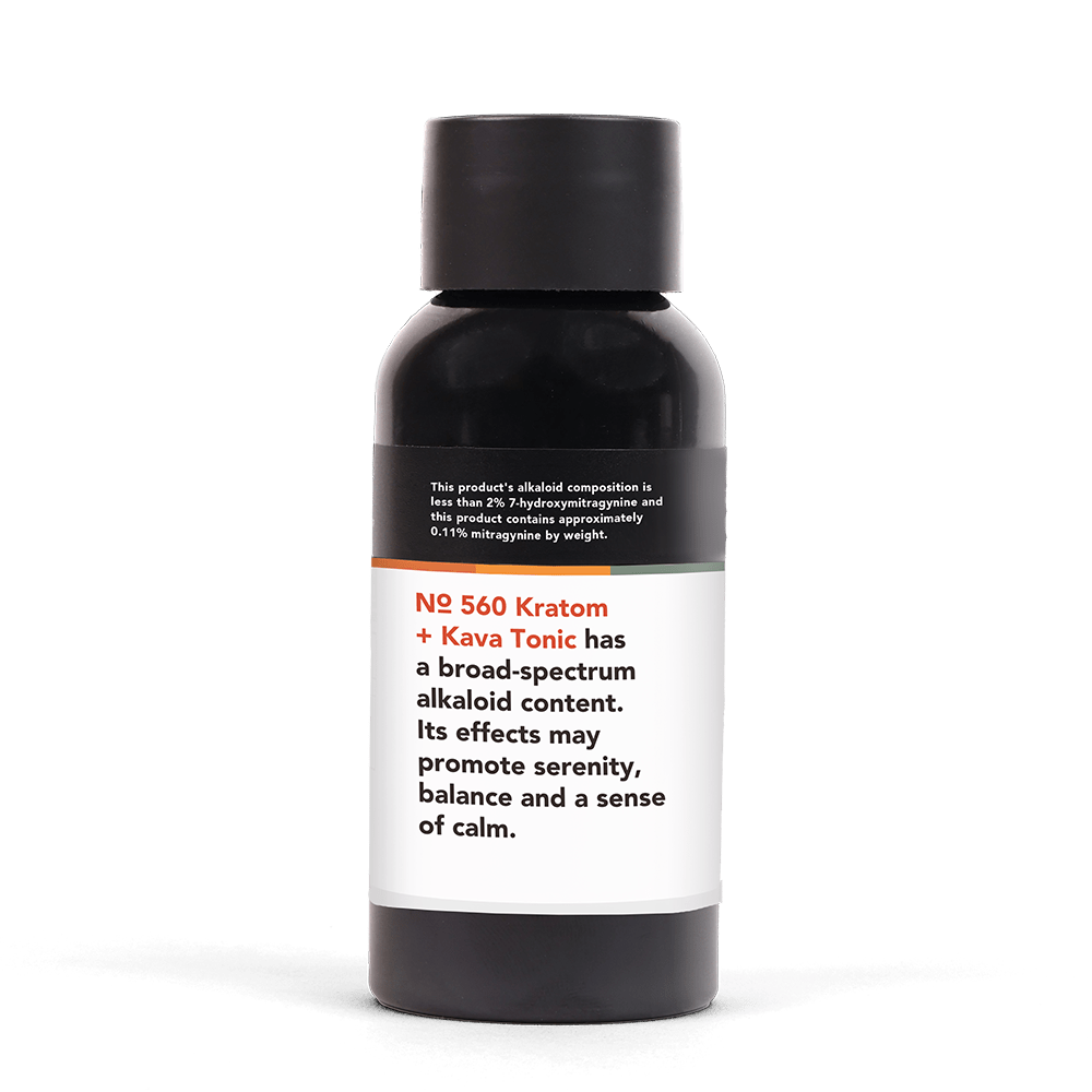 Shop No. 560 Mixed Red Kratom & Kava Tonic for Wellness