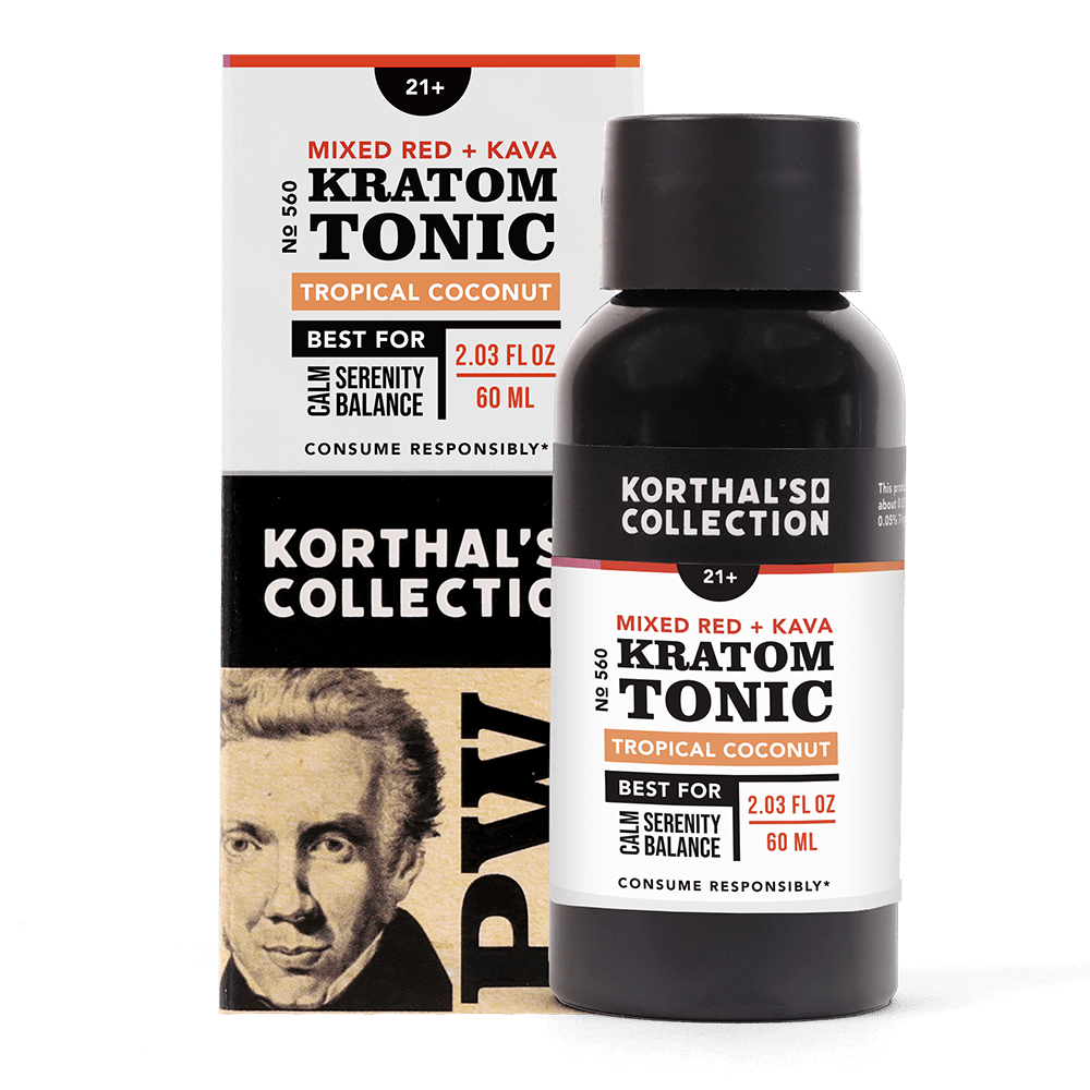 Buy No. 560 Mixed Red Kratom & Kava Tonic: A Powerful Tonic