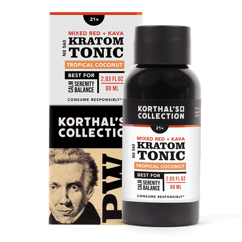 No. 560 Mixed Red Kratom & Kava Tonic, 3 Pack - Shop CBD Kratom