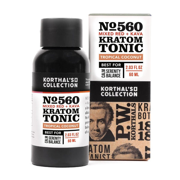 No. 560 Mixed Red Kratom & Kava Tonic, 3 Pack - Shop CBD Kratom