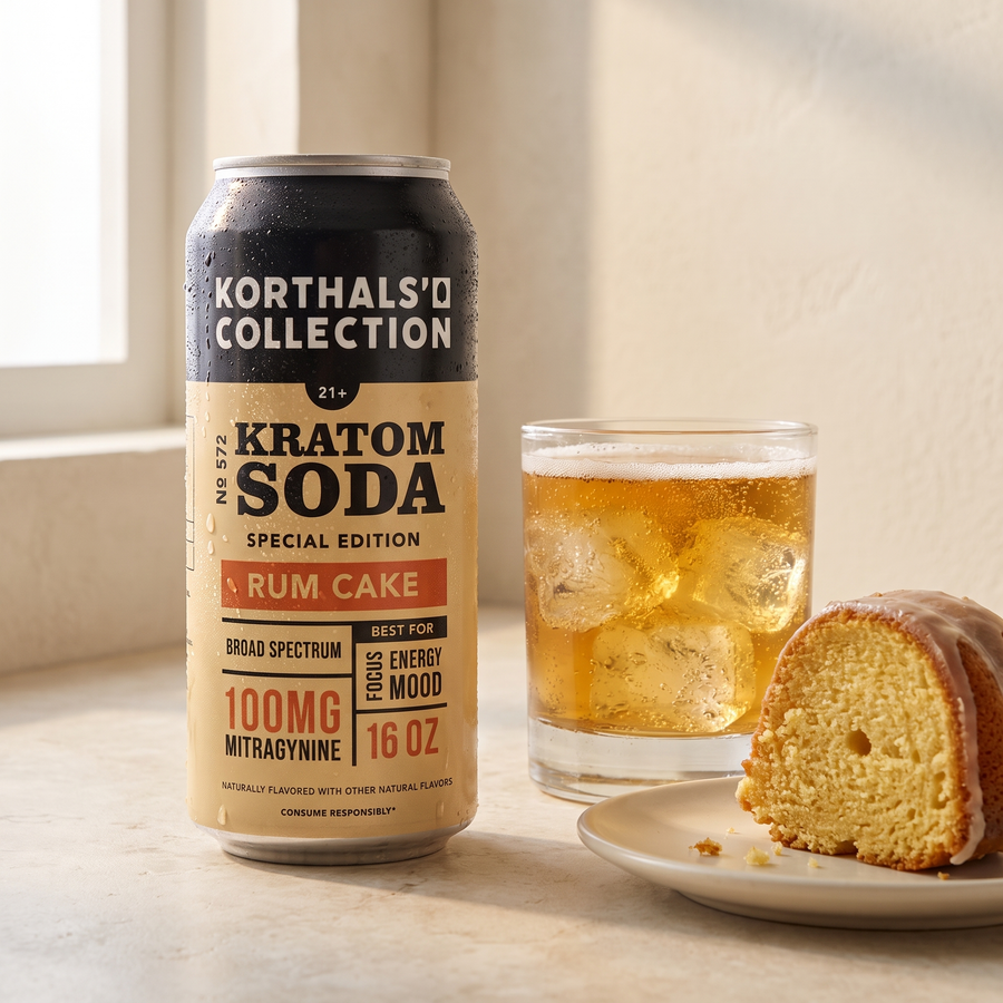 Korthal's Collection No. 572 Rum Cake Soda - Special Edition 4 Pack product photo 3