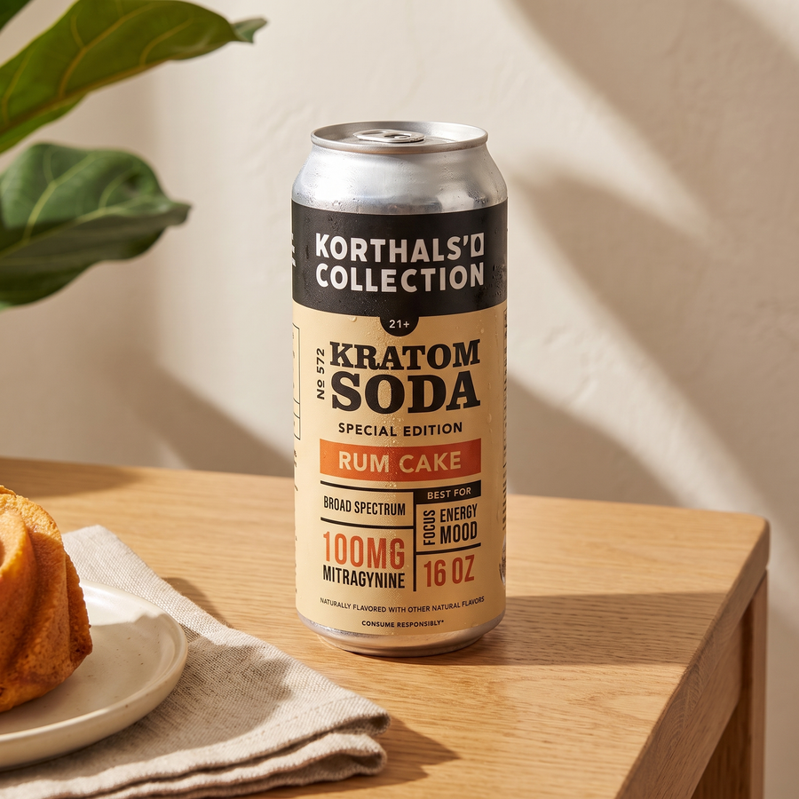 Korthal's Collection No. 572 Rum Cake Soda - Special Edition 4 Pack product photo 4