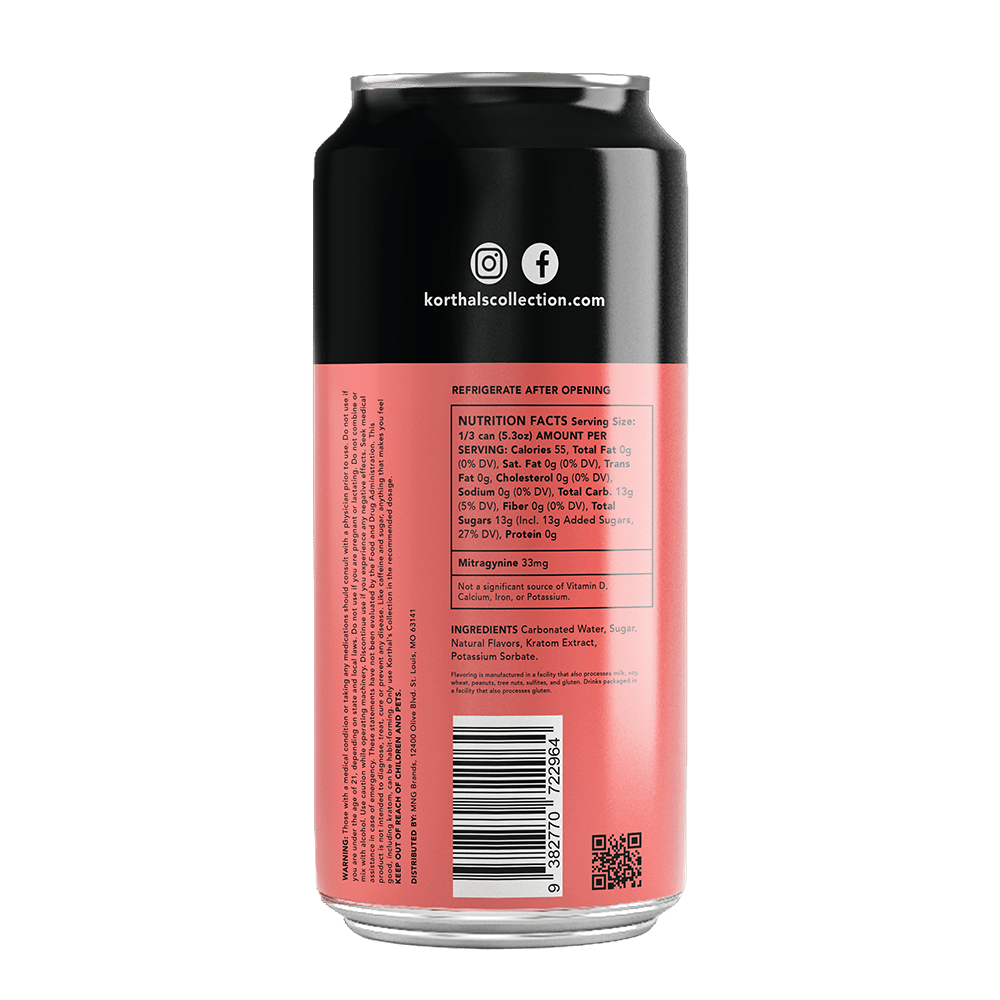 No. 573 Strawberry Kiwi 100mg Kratom Soda (Single Can) - Special Edition - Shop CBD Kratom
