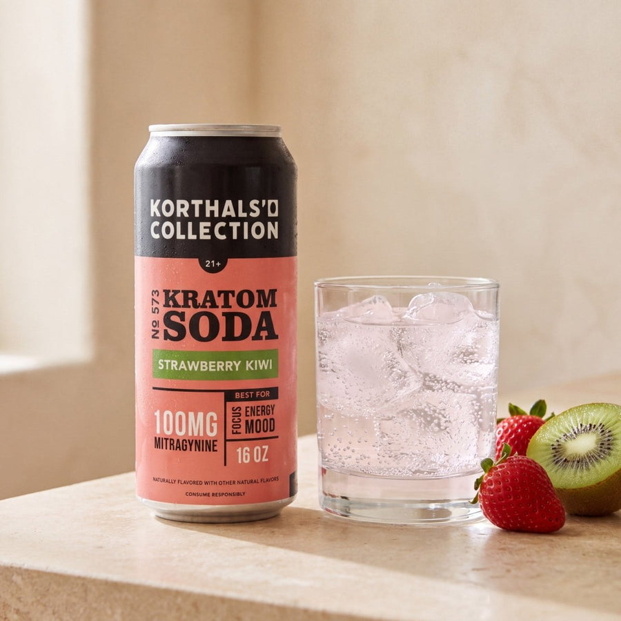 No. 573 Strawberry Kiwi Kratom Soda - Special Edition, 4 Pack product photo 2