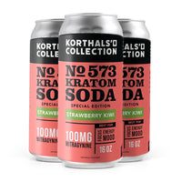 No. 535 Kratom Soda - Orange, 4 Pack