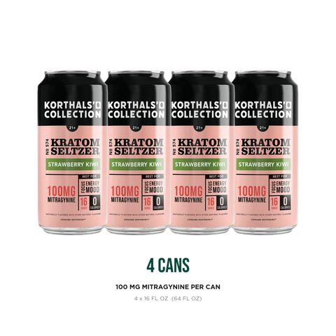 No. 574 Strawberry Kiwi Seltzer - Special Edition, 4 Pack