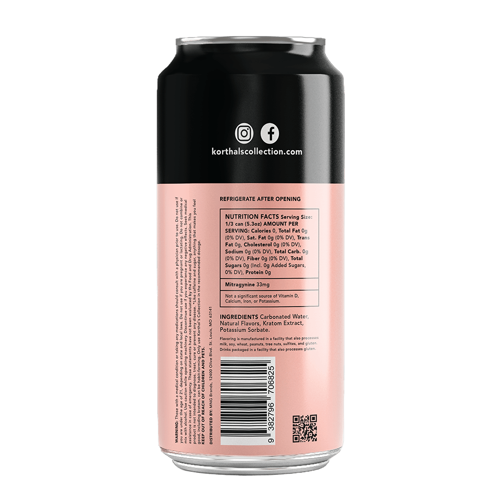 No. 574 Strawberry Kiwi Kratom Seltzer 4-Pack | Special Edition