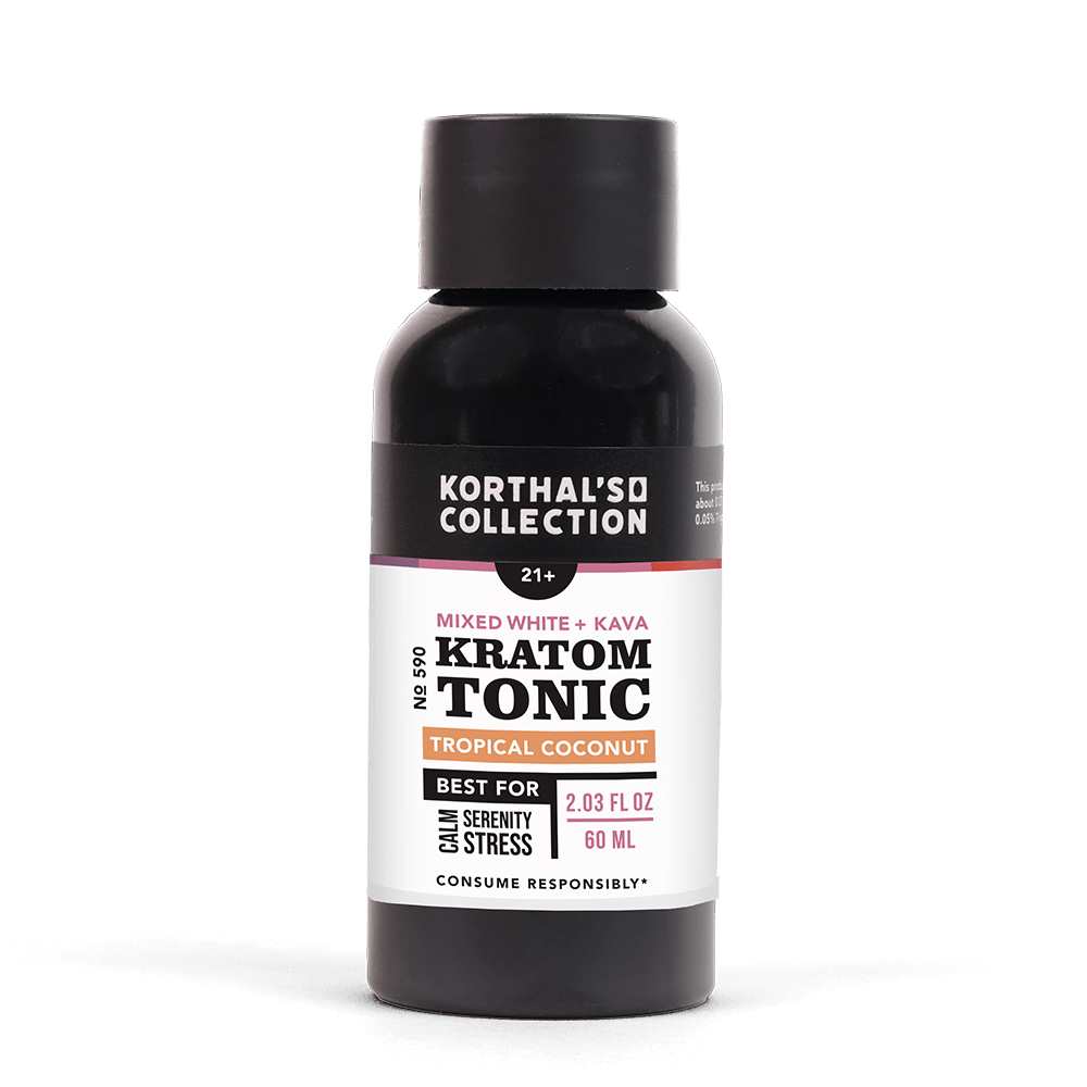 No. 590 Mixed White Kratom & Kava Tonic - Shop CBD Kratom