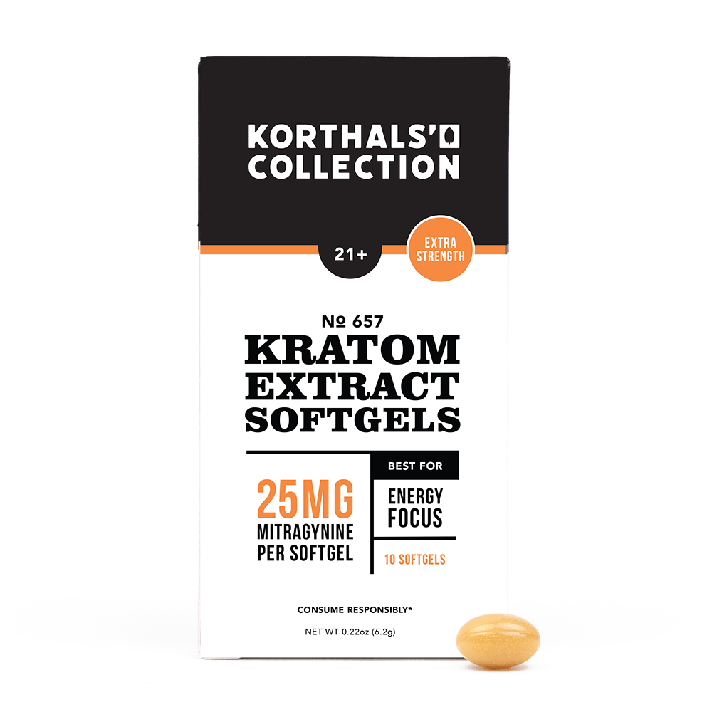 No. 657 Kratom Extract Softgels - Shop CBD Kratom