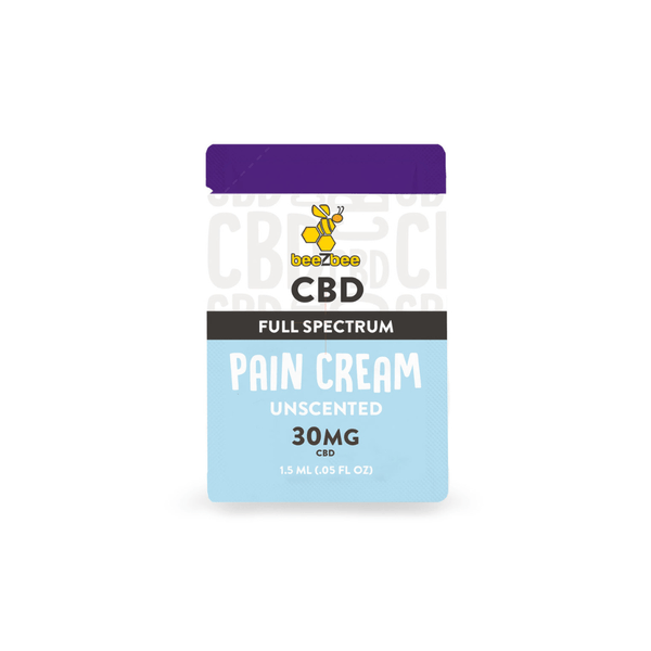 Single Serve CBD Pain Cream, Unscented - Shop CBD Kratom