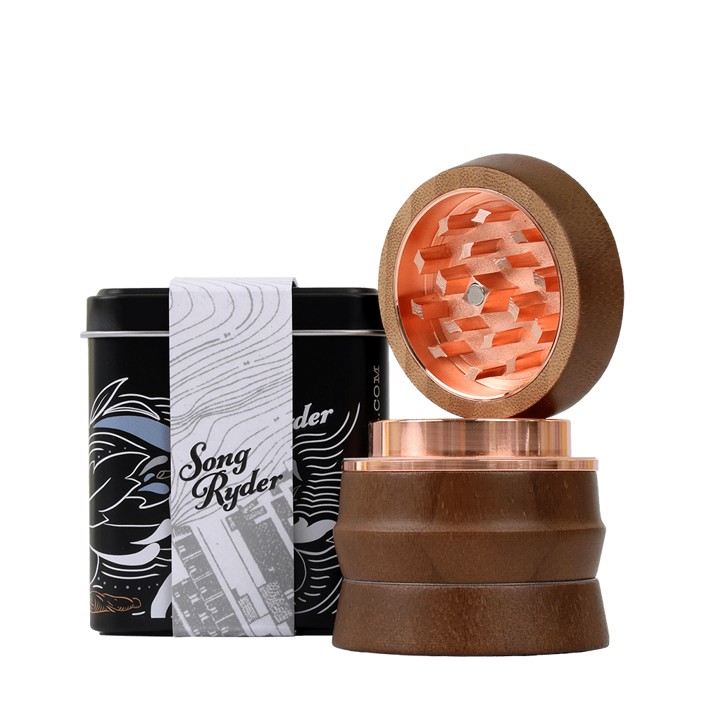 Song Ryder Import Engineered Bamboo Grinder - Shop CBD Kratom