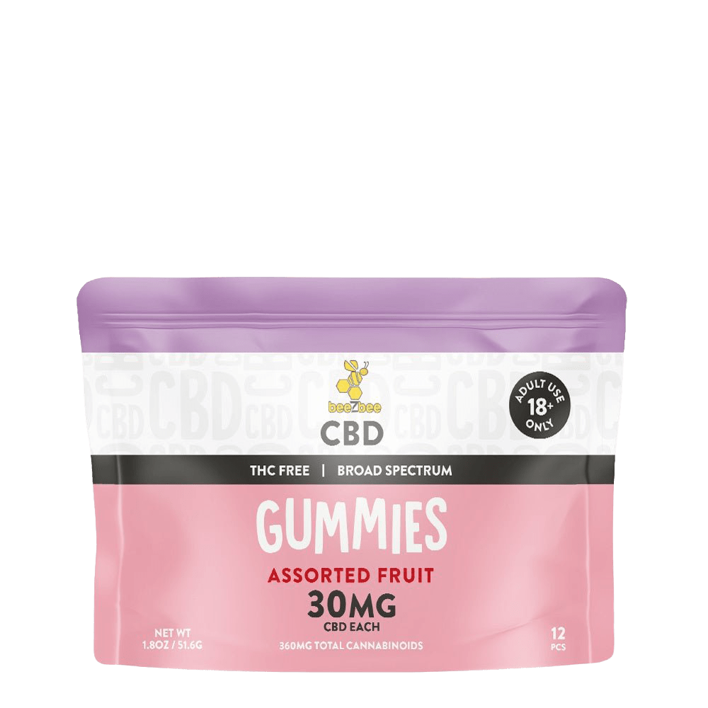 THC-Free CBD Gummies, 360mg