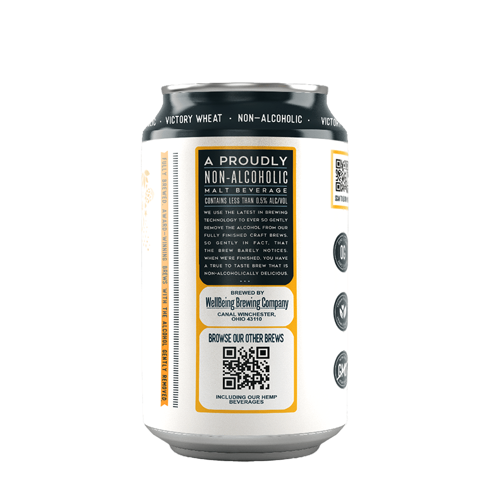Victory Wheat NA Beer, 12oz - Shop CBD Kratom