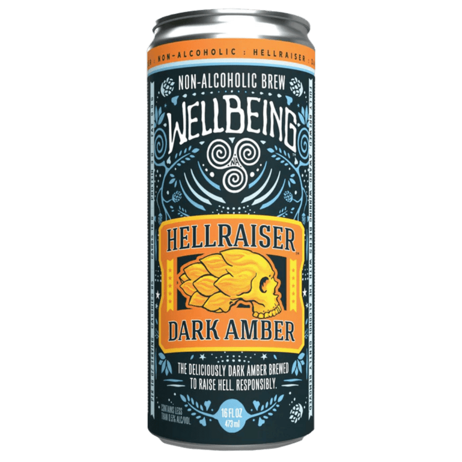 Wellbeing Hellraiser Dark Amber 16oz - Shop CBD Kratom