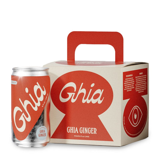 Ghia Ginger Aperitivo, 4 pack