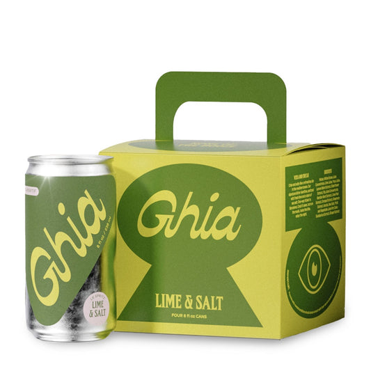 Ghia Lime and Salt Aperitivo, 4 pack