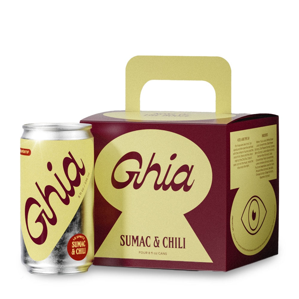 Ghia Sumac and Chili Aperitivo, 4 pack