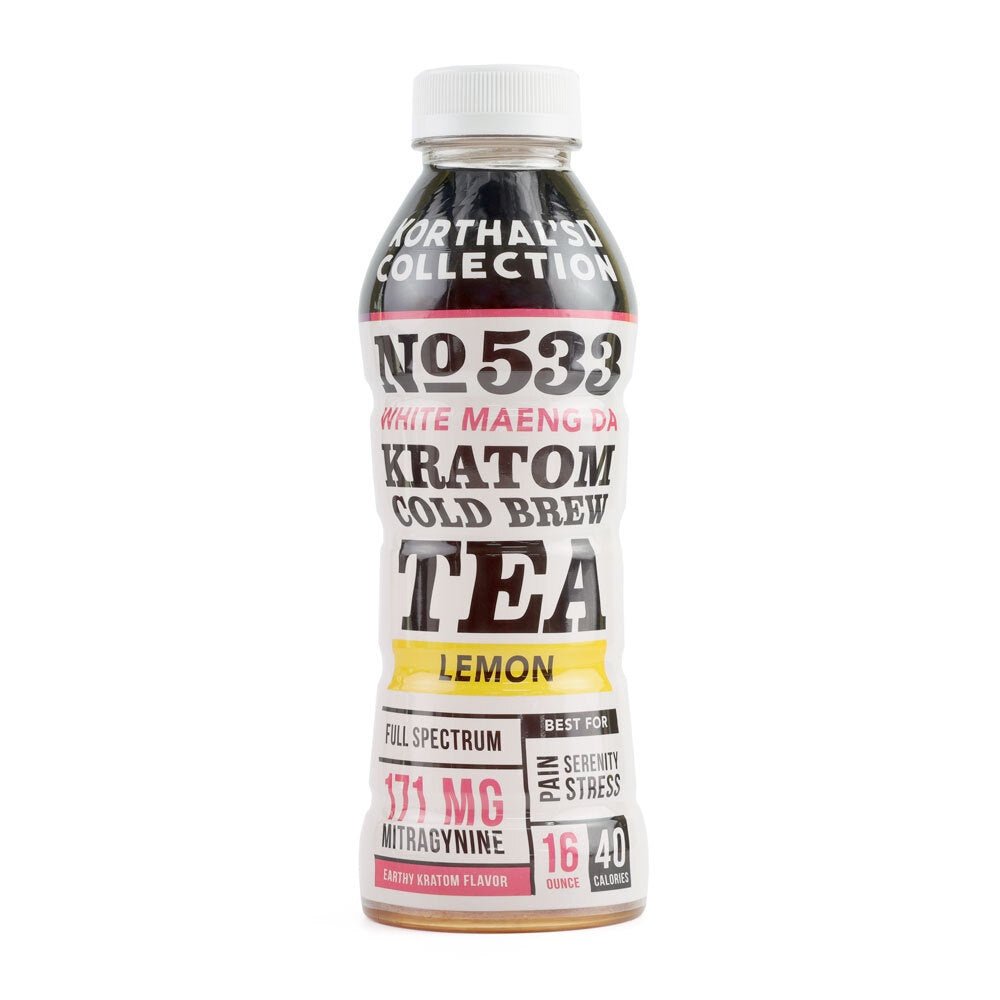 No 533 Kratom Cold Brew Tea White Maeng Da - Shop CBD Kratom
