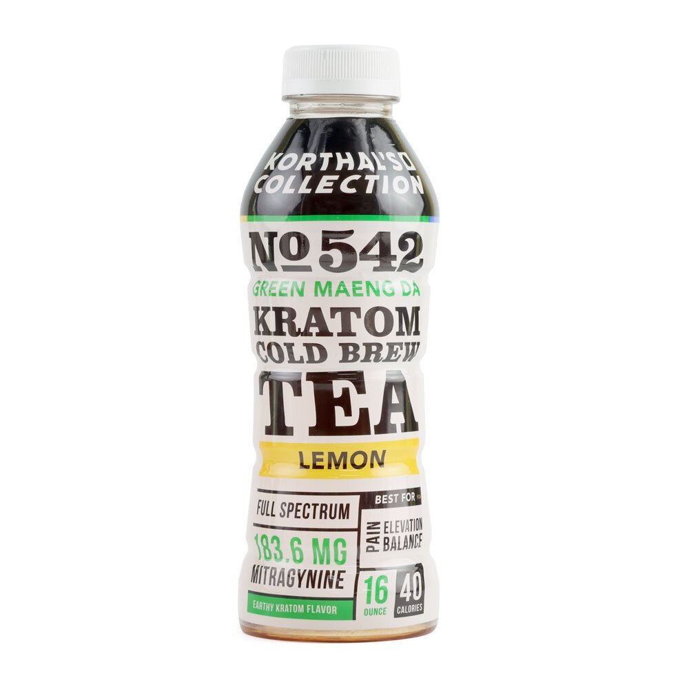 No 542 Kratom Cold Brew Tea Green Maeng Da - Shop CBD Kratom