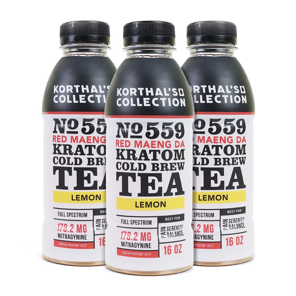 No 559 Kratom Cold Brew Tea Red Maeng Da - Shop CBD Kratom